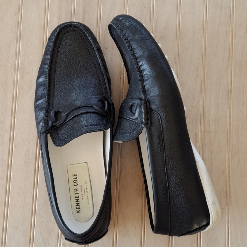 Kenneth Cole Reach Out Mens Lightweight Slip On Driving Moccasin Boat Shoes